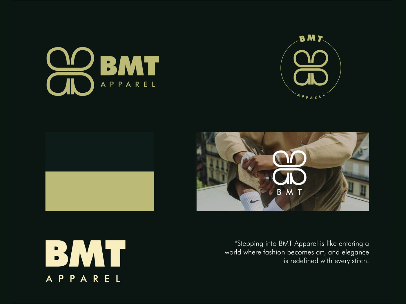 BMT Apparel — Brand identity